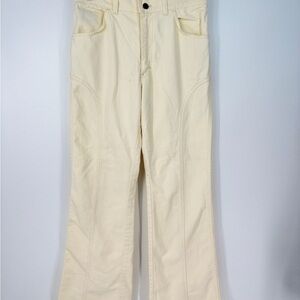LEE Vintage 1970s Saddleback Bareback Groovy High Rise Flare Leg Pant